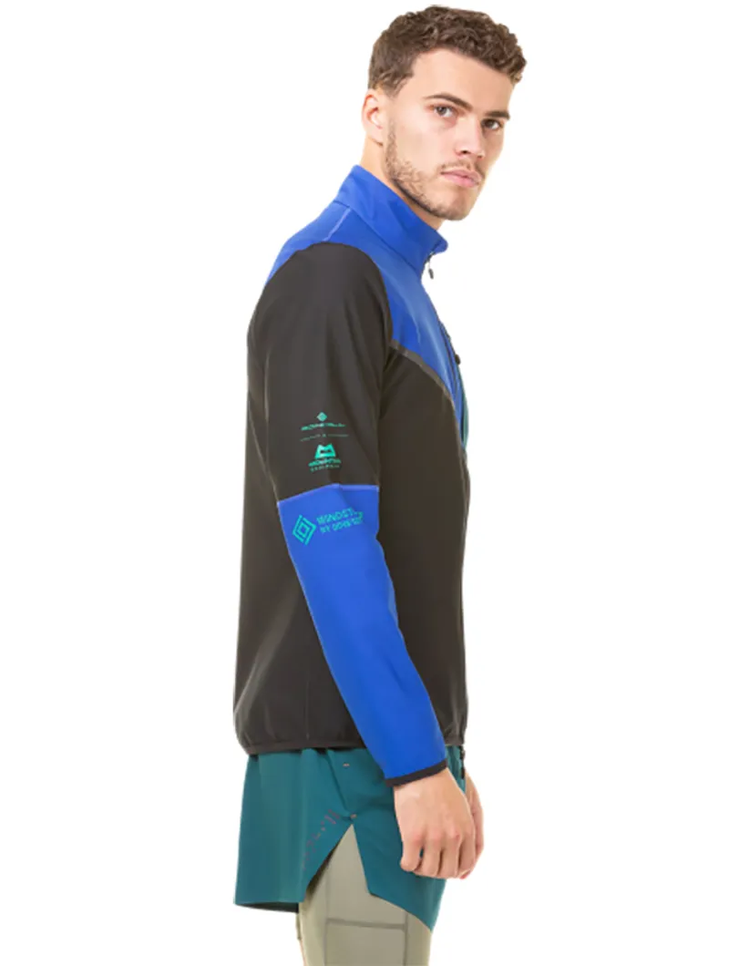 Ronhill Men's Tech GORE-TEX Windstopper Jacket Black/Cobalt-6